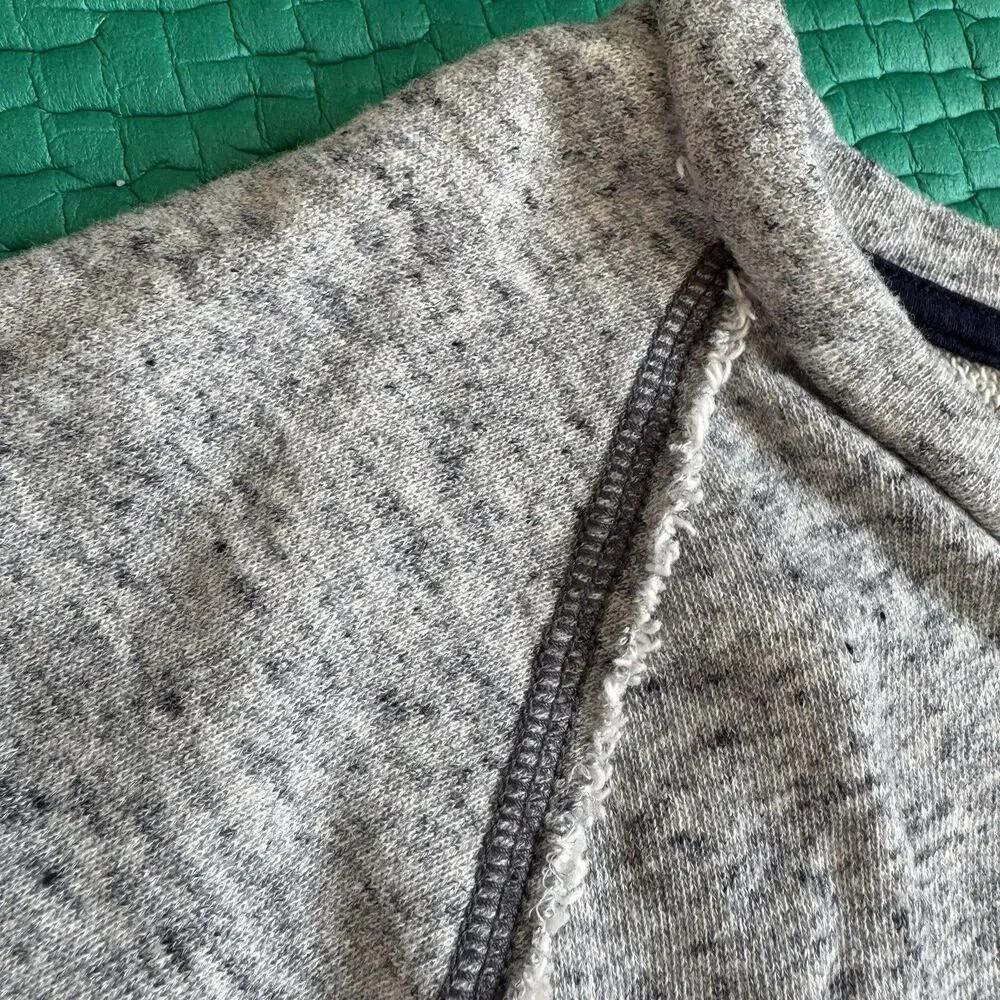 Vintage Y2K Gap Women's XL Gray Sweater Sweatshirt Dress Coastal Preppy Casual - Picture 8 of 14